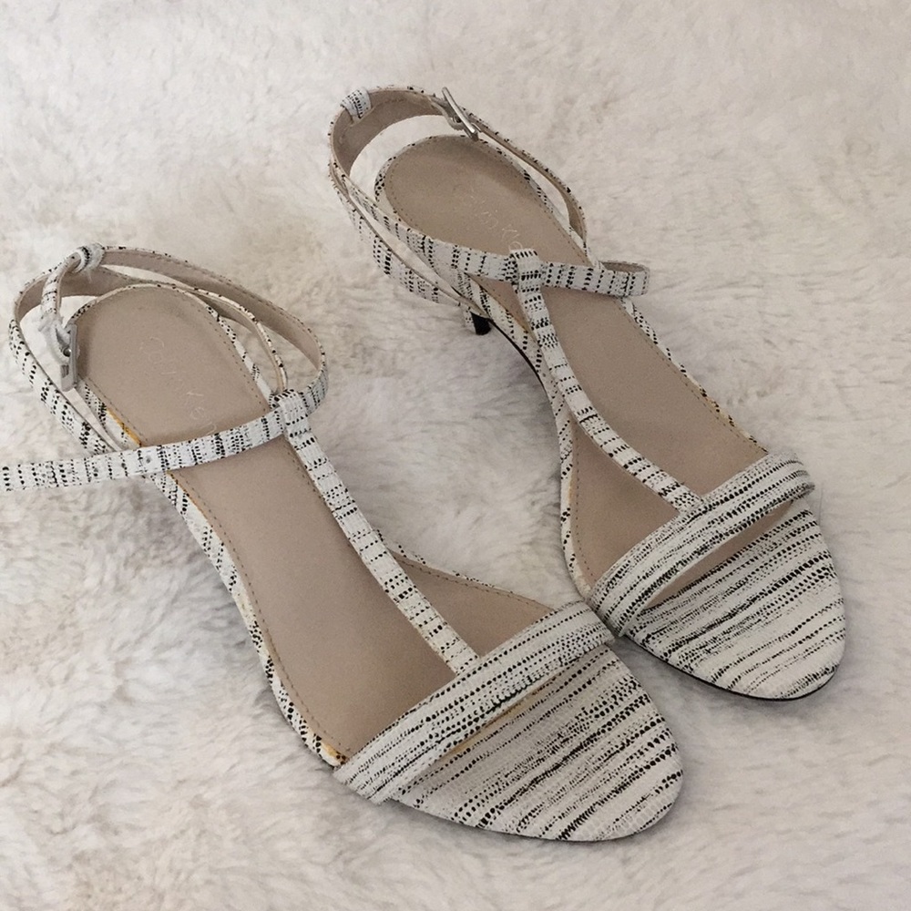 Calvin Klein strappy heels